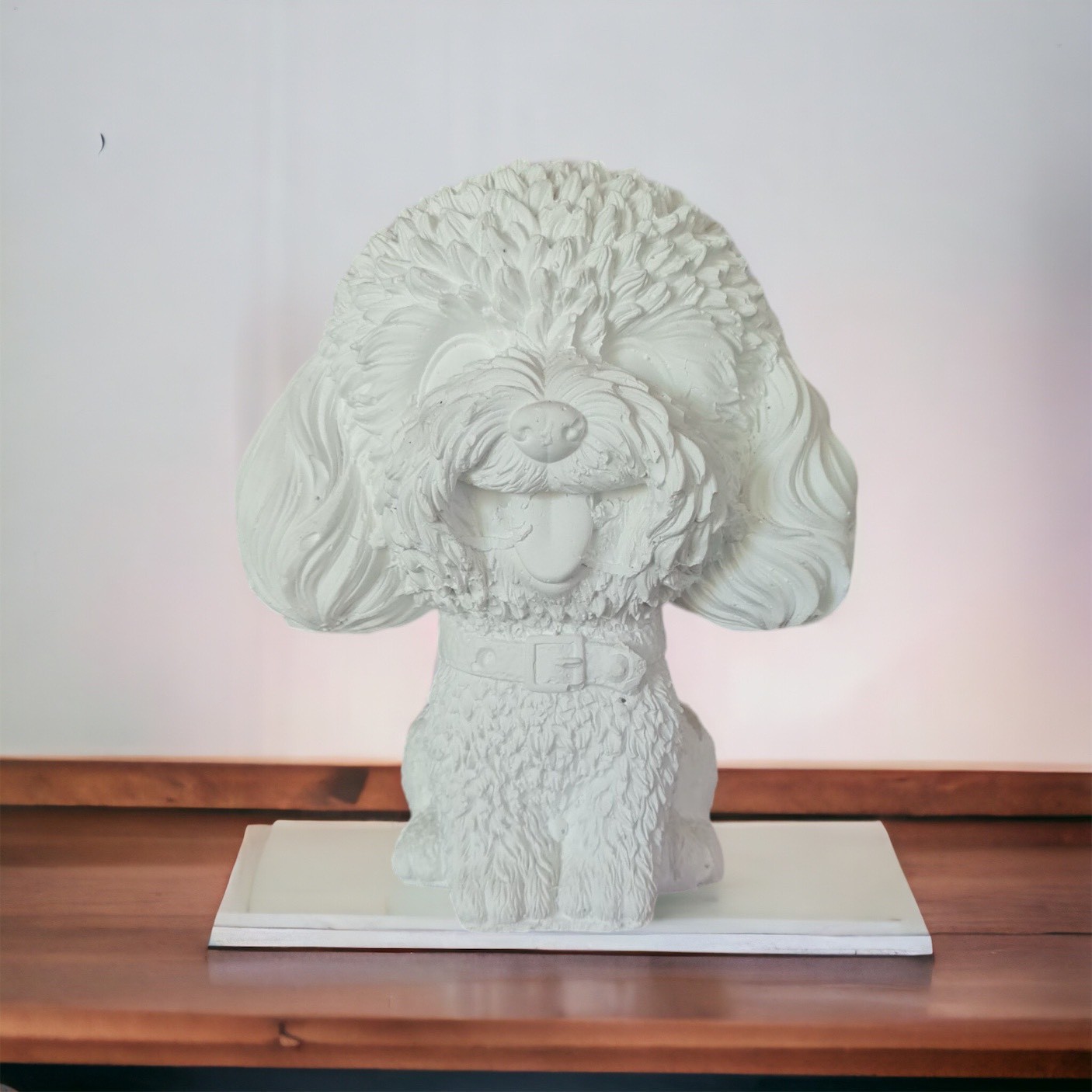 Tượng tô màu hình con chó